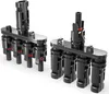 deleyCON PV4 Solar 4-Fach Y Stecker Paar 1500V Produktbild-Vorschau 1