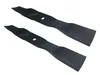 2 lame da 49,5 CM per John Deere con piatto da 96 CM/38" X Anteprima dell’immagine prodotto 1