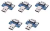 5 ks USB adaptérová deska samec USB na samici válečková Náhled obrázku produktu 3