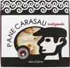 The image shows the packaging of Pane Carasau, a traditional thin, crispy flatbread from Sardinia. Produktbild-Vorschau