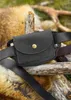Leder Gürteltasche Portemonnaie, Used-Look, Schwarz Produktbild-Vorschau 11