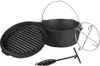 Mucola Dutch Oven inkl Deckelheber Potjie BBQ Gusseisen Produktbild-Vorschau 1