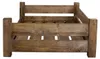 Hundebett Winston XXL Palisander mit Füßen ohne Kissen Produktbild-Vorschau 3