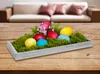 Vintage Kerzentablett shabby weiß - 40 x 14 cm - Holz Produktbild-Vorschau 2