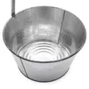 Metalleimer verzinkt mit Deko Wasserhahn - Größe: 48x29 Produktbild-Vorschau 6