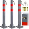 Bettizia Poteau de barrage 3X Barrière de parking Pliable Voir les images du produit 8