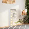 91,5cm Lettres lumineuses-P Anniversaire Demande en mariage Voir les images du produit 3