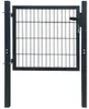 vidaXL Zauntor Stahl Anthrazit 100x100 cm Produktbild-Vorschau 6