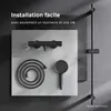 Schwarz Set für Dusche AM.PM: Brausethermostat& Duschset Produktbild-Vorschau 21