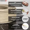 PremiumX 100m Telefonkabel 4x2x0,6mm J-Y(ST)Y Produktbild-Vorschau 2