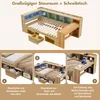 Flieks Jugendbett 90x200cm mit Schreibtisch, Kinderbett mit Produktbild-Vorschau 4