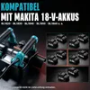 Akku-Wandfräse 1600W, Bürstenlos, für Makita Akku 18V, 0–4 Produktbild-Vorschau 2