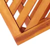 vidaXL Beistelltisch Akazienholz Massiv 45 x 33 x 45 cm Produktbild-Vorschau 4