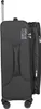 A side view of a black trolley suitcase. Produktbild-Vorschau