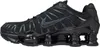 A black Nike Shox TL sneaker shown from the side against a white background. Produktbild-Vorschau