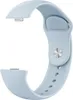 A light blue watch strap is shown against a white background. Náhled obrázku produktu