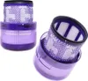 Two vacuum cleaner filters displayed against a white background. Produktbild-Vorschau