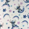 Prostěradlo Lilo and Stitch Rainbow 90x200x25 cm Náhled obrázku produktu 3