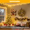 50M 400 LED Lichterkette 8 Lichtmodi Wasserdicht mit Timer Produktbild-Vorschau 3