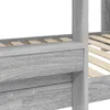 Maison Exclusive - Etagenbett für Kinder Graues Sonoma 90 x Produktbild-Vorschau 9