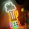 Napis Led Piwo Bar Znak Neon Znak Led Neon Podświetlany Podgląd zdjęcia produktu 3