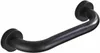 A black grab bar for a bathroom, mounted on a white background. Produktbild-Vorschau