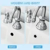 4 Stück Überlaufring für Waschbecken, Loch, runde Produktbild-Vorschau 5