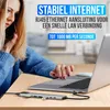 Strex 8 in 1 USB C Hub - Docking Station - USB Splitter - Productafbeelding-voorbeeld 6