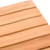 CLP Hocker Bibury Teakholz Sitzhocker Fußhocker wetterfest Produktbild-Vorschau 7