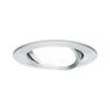 Paulmann Einbauleuchte Nova  LED 1x6,5W Alu rund Produktbild-Vorschau 1