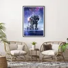 Gerahmtes Poster - Schwarzer Rahmen - Kosmonaut Weltraum - Produktbild-Vorschau 6