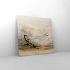 Bild auf Leinwand - Leinwandbild - Einteilig - Vogel Weiß Produktbild-Vorschau 4