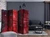5-teiliger Einseitiger Vlies Paravent - Red Concrete II Produktbild-Vorschau 2