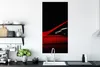 MuchoWow® Poster Roter Sportwagen 60x120 cm - Wandschmuck Produktbild-Vorschau 3