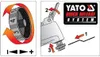 Yato YT-82220, řezání, broušení, škrábání, černá, červená, Náhled obrázku produktu 22
