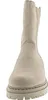 A front view of a beige Chelsea boot with a thick sole. Náhled obrázku produktu