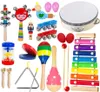 Musikinstrumente aus Holz für Kinder, 18-teiliges Set mit Produktbild-Vorschau 8