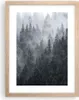 Gerahmtes Poster - Rahmen in heller Eiche - Wald Baum Natur Produktbild-Vorschau 1