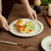 Teller set 4 stück Ø25,3 cm Keramik Speiseteller Produktbild-Vorschau 7