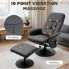 Homcom HOMCOM poltrona massaggiante con pouf Poltrona TV Anteprima dell’immagine prodotto 15