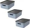 Set Deko Box mit Deckel A4/10 L JIVE, Farbe:Blue Fog ged. Produktbild-Vorschau 1