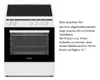 Oranier Elektro-Standherd 50 cm weiß 4 Kochzonen STE531 Produktbild-Vorschau 2