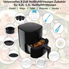 Airfryer Zubehör für Ninja 5,2L, Tefal EY4018/EY401D 4,2L, Produktbild-Vorschau 2