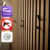 Click System Paneel Haken für Akustikpaneele - modern - Produktbild-Vorschau 1