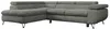 Ecksofa Sofa Grau, Wohnlandschaft L-Form mit Schlaffunktion Produktbild-Vorschau 1