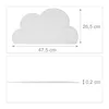Relaxdays Platzdeckchen Kinder, 2er Set, Wolke, rutschfest, Produktbild-Vorschau 4