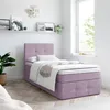 Bett, Boxspringbett MERA PREMIUM MINI 80x200cm +Topper Produktbild-Vorschau 1