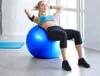 Gymnastikball 55 cm Blau mit Pumpe Fitnessball Sitzball Produktbild-Vorschau 4