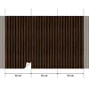 Tapeta LAMELE DREWNO Imitacja DESKI 3D Tapeta Do Salonu Podgląd zdjęcia produktu 10
