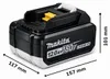 Makita BL18120 18V LXT 12Ah Lithium-Ionen-Akku Produktbild-Vorschau 1